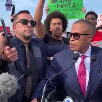 ‘No justice, no peace’: Protesters crowd podium as James Craig launches run for governor