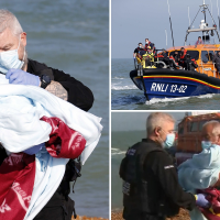 Newborn baby is rescued by RNLI after perilous nine hour Channel crossing