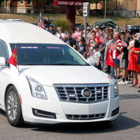 ‘Can’t put it into words.’ Thousands honor fallen Indiana Marine in homecoming procession