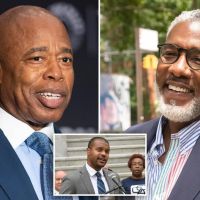 Adams fires new shot at far-left, backs bid to unseat state Sen….