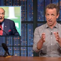 Seth Meyers Calls BS on Giuliani Denying He Was ‘Wasted’