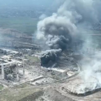 Surrounded by Russians, commander describes life inside Mariupol plant