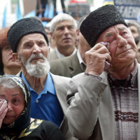 Crimean Tatars bemoan their plight as Ukraine hosts summit