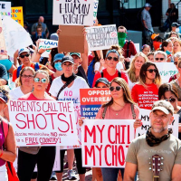 Oregon School Staffer Shows Up In Blackface To Protest Vaccine Mandate