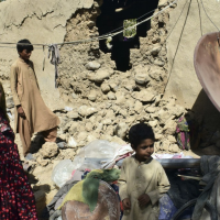 Strong earthquake in southwest Pakistan kills at least 20 people, injures 200