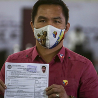 Former pugilist, future president? Pacquiao files candidacy in Philippine race