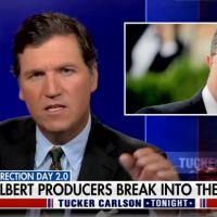 Tucker Carlson Tries to Pin ‘Insurrection’ Tag on Colbert Staffers After Capitol Trespassing