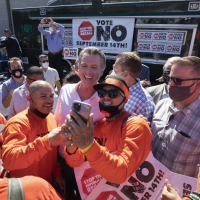 Newsom slams GOP, while Elder targets governor’s wife as recall campaign closes