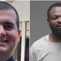 Georgia officer fatally shot his first day on the job, armed suspect on the loose