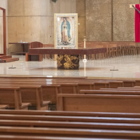 Protesters in ‘Handmaid’s Tale’ outfits disrupt Mass at downtown L.A. cathedral