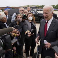 Biden tours Lockheed Martin plant to promote Ukraine aid and US manufacturing