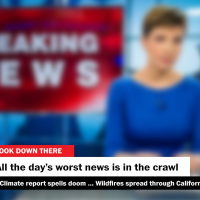 The ‘crawl’ fed our need for constant news on 9/11. It never went away.