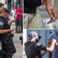 Albany police, NYPD order cops to do nothing as drug addicts shoot up