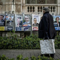 French parties of left and right battle for survival in June elections