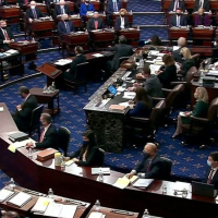 Senate referee in spotlight as Democrats pursue major spending