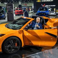 At Detroit Auto Show, Biden Announces Money for Charging Stations