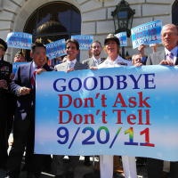 Veterans discharged under ‘don’t ask, don’t tell’ are eligible for full V.A. benefits.