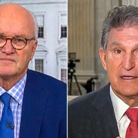 WATCH: Joe Manchin stammers after MSNBC host confronts him with facts about West Virginia poverty