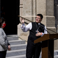 Lutheran church makes history by installing first openly transgender bishop