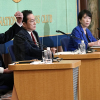 Some policies of LDP leadership candidates invite skepticism