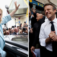 French election: Marine Le Pen needs new voters to beat Emmanuel Macron – but plays it safe as campaign ends