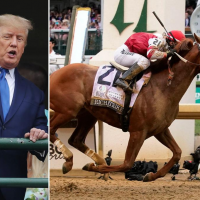Trump hosts $75K-a-head fundraiser at Kentucky Derby