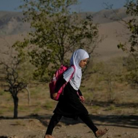 Some girls return to high school in Afghan province