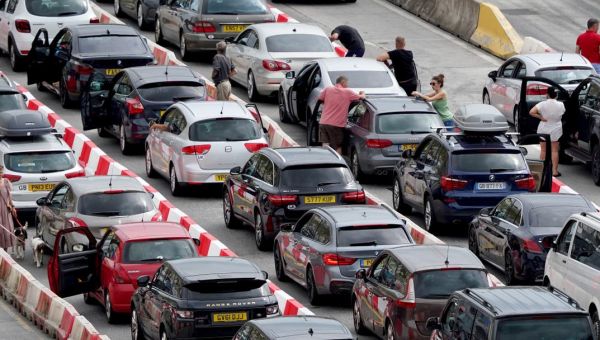 French MP blames Brexit for chaos as queues form for second day – live