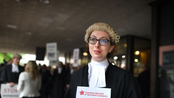 Manchester’s courts grind to a halt after barristers walk out in pay row