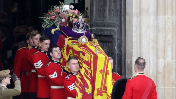 In pictures: 15 striking images as Queen Elizabeth’s funeral takes place