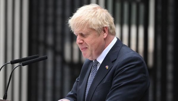 Boris Johnson blames Westminster ‘herd instinct’ as he resigns
