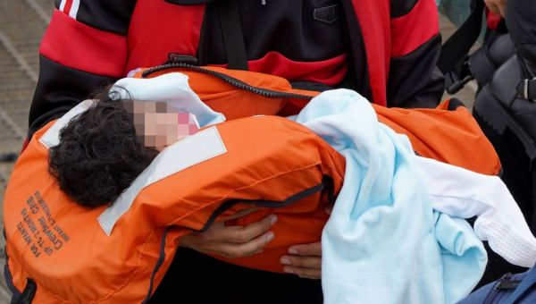 Babies brought ashore in Kent as channel crossings resume