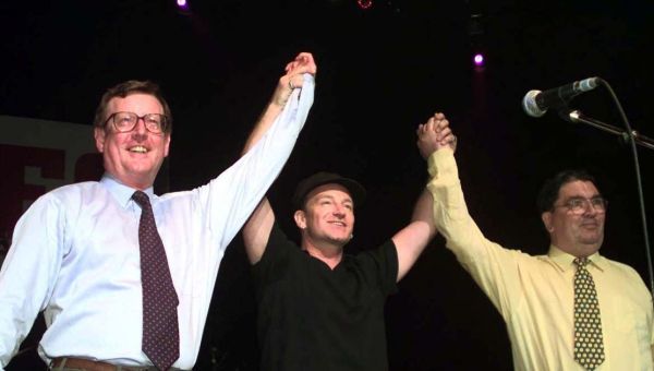 David Trimble’s journey from Drumcree hardliner to peace prize winner