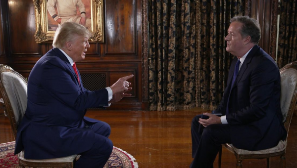 Piers Morgan quizzes Donald Trump on new show forcing ex-President to storm out