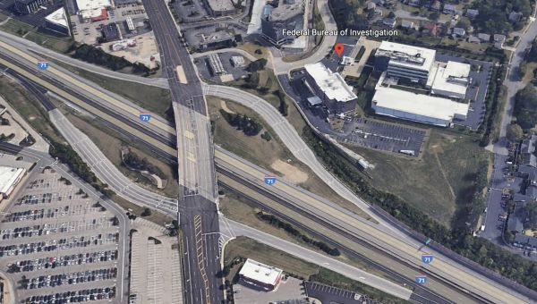 Man armed with AR-15 style rifle shoots into FBI Cincinnati building with a nail gun and flees leading to interstate standoff