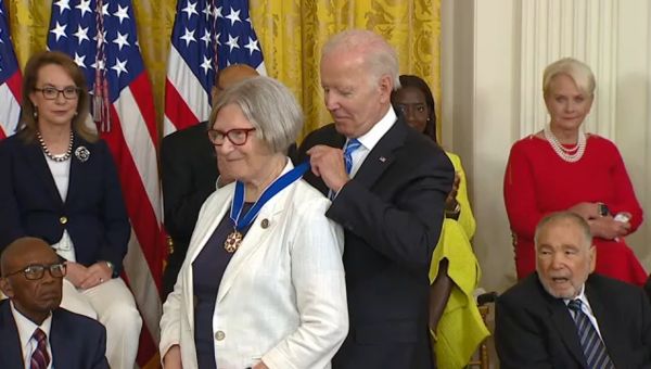 Long Beach native, longtime social justice lobbyist Sister Simone Campbell receives Medal of Freedom