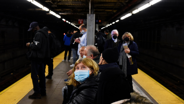 Commuters are frightened by subway attack but say, 'You can't live in fear.'