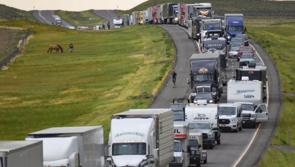 The Dust Suddenly Kicked Up on the Highway. Then the Crashes Started