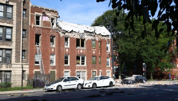 'I Woke Up to My Windows Gone, Front Door Blown Open'