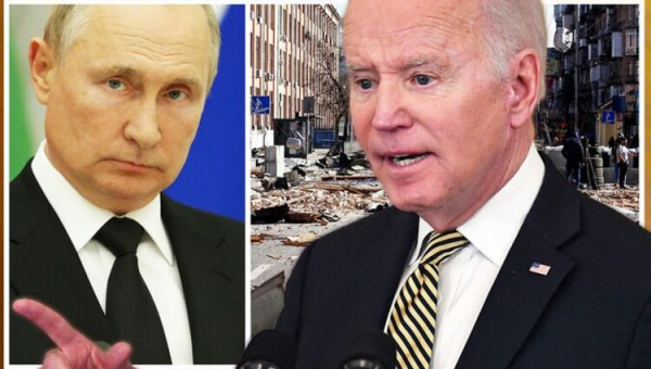 Kremlin takes furious swipe at US after Biden brands Putin a war criminal ‘Unforgivable!’