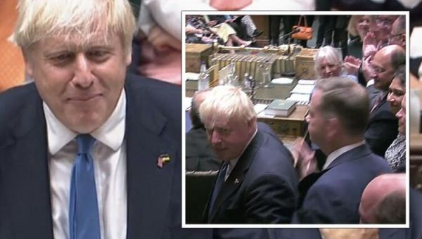 Boris Johnson’s cheered out of Commons after rousing last speech ‘Hasta La Vista baby!’