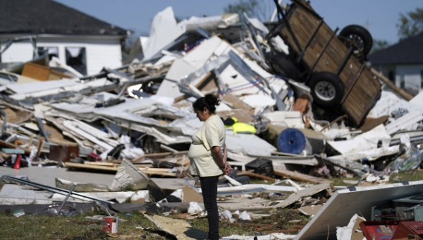 Louisiana Twister Carved Destruction In Mere Moments