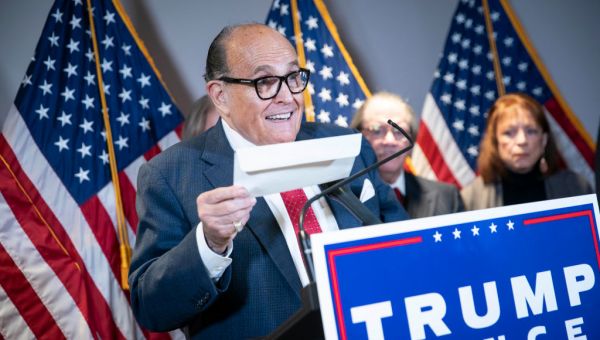 ‘Like Somebody Shot Me’: Rudy Giuliani Has Man Arrested For Slappi