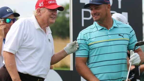 Photos: Here’s Donald Trump’s LIV Golf Series Pro-Am round captured in 30 images