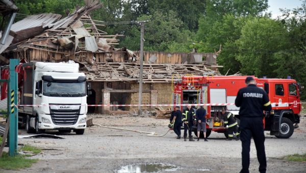 Russian long-range missiles destroy western Ukraine arms depot