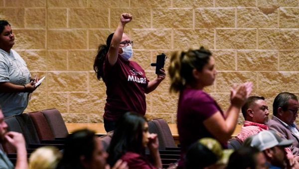 ‘You messed up’: Uvalde parents speak out before school police chief is fired