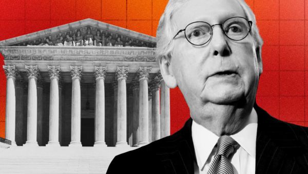 Democrats cow to McConnell on Supreme Court security bill
