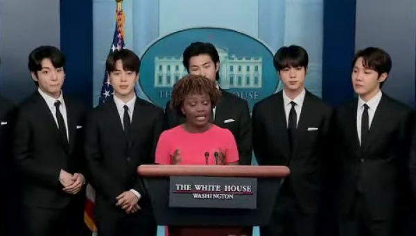 Biden Meets With Boy Band To Discuss Anti-Asian Hate