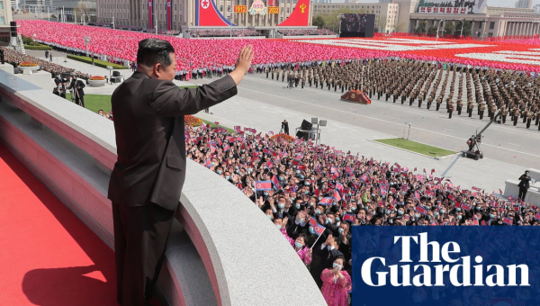 North Korea marks founder Kim Il-sung’s birthday with mass parade but no weapons