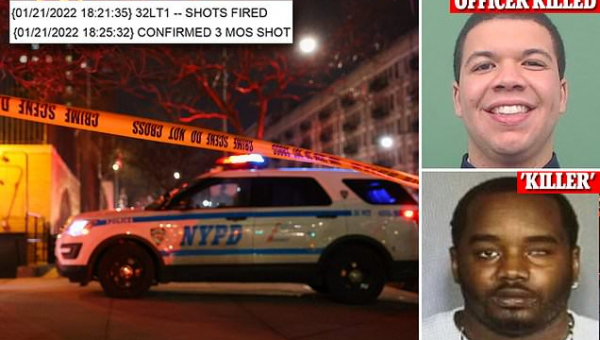 911 call log and audio reveals how NYPD officer, 22, was killed